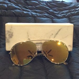DIFF- KOKO Aviator Sunglasses